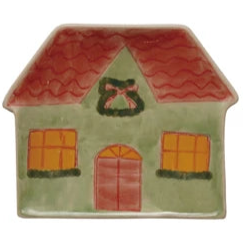 Stoneware Holiday Shaped Dish