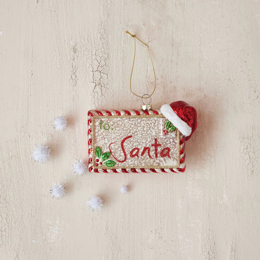 Letter to Santa Ornament