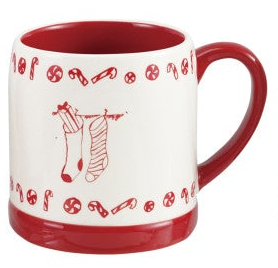 Stoneware Mug W/ Holiday Design