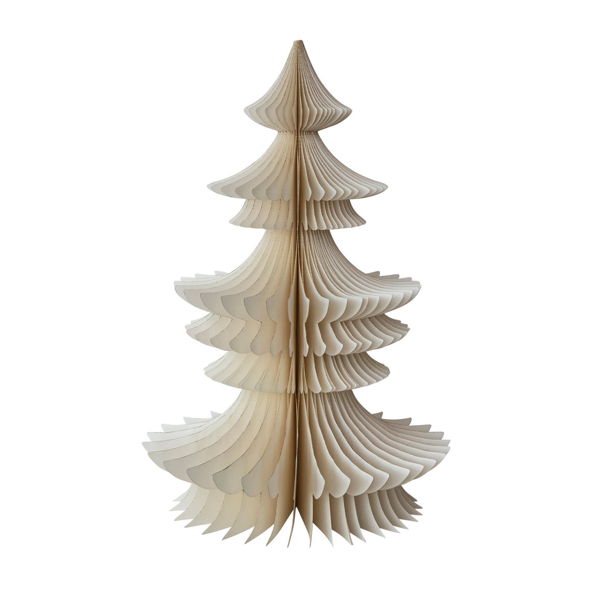 Handmade Recycled Paper Folding Honeycomb Tree