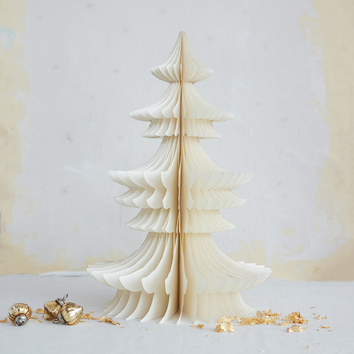 Handmade Recycled Paper Folding Honeycomb Tree
