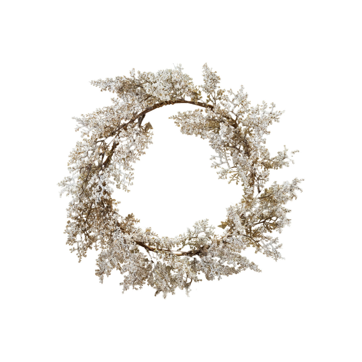 18" Round Faux Juniper Wreath