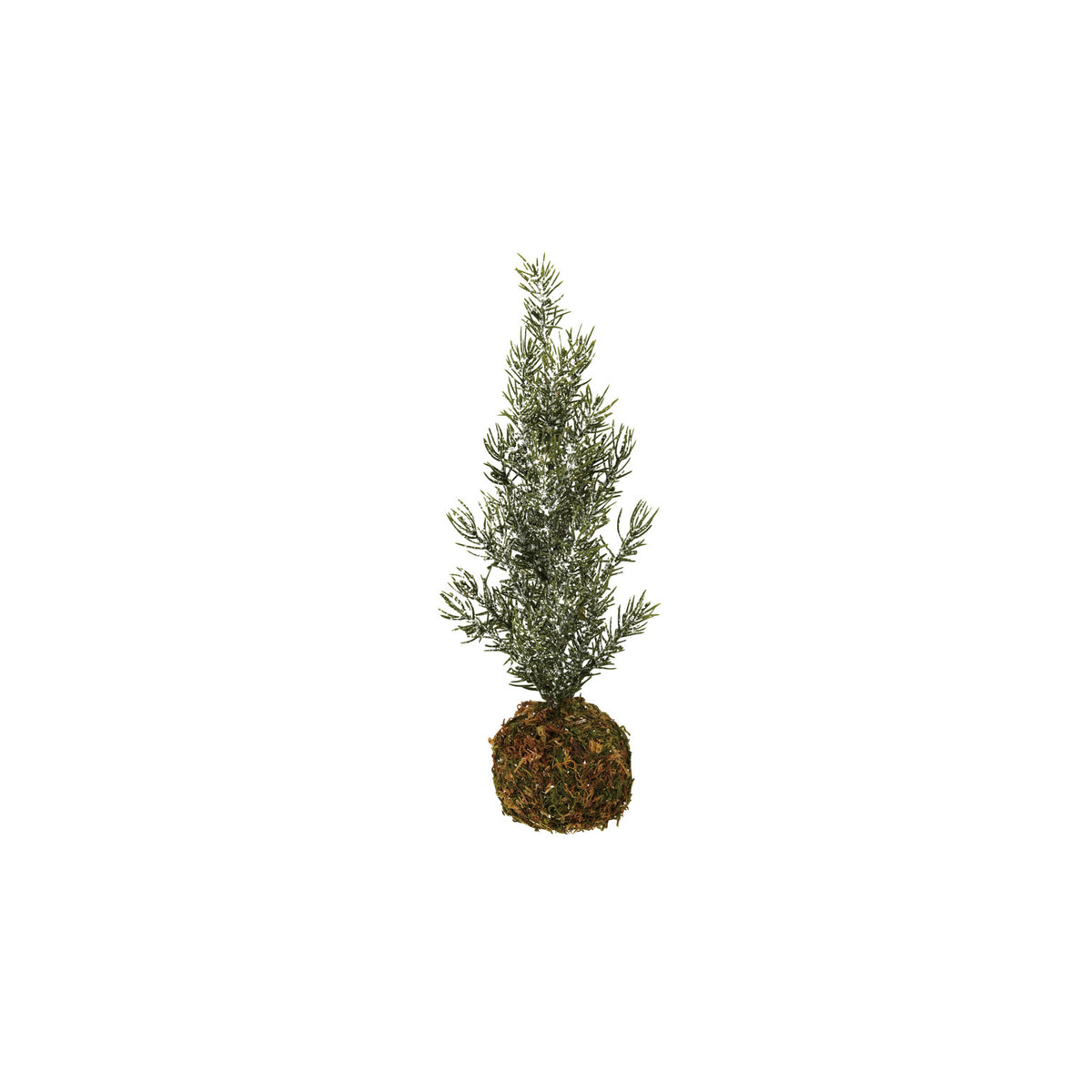 Faux Fir Tree w/ Moss Ball Base
