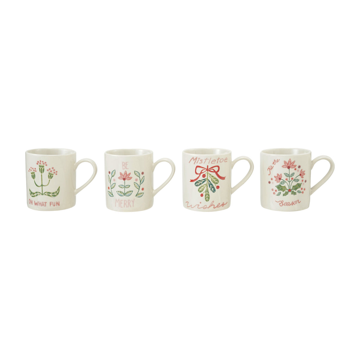14 oz. Hand-Painted Stoneware Mug