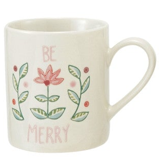 14 oz. Hand-Painted Stoneware Mug
