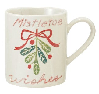 14 oz. Hand-Painted Stoneware Mug