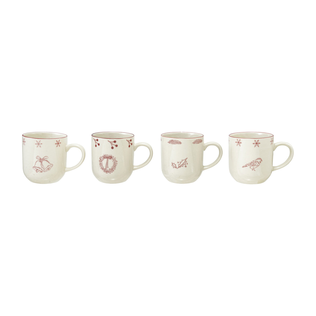 12 oz. Hand-Stamped Stoneware Mug