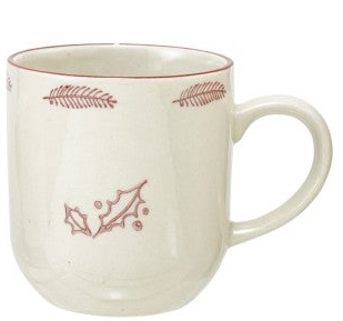 12 oz. Hand-Stamped Stoneware Mug