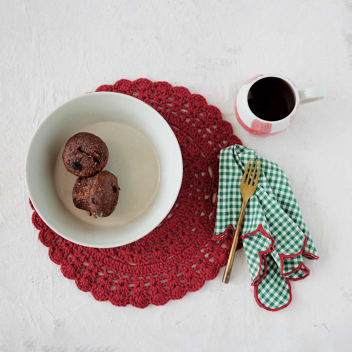 Cotton Crocheted Placemat