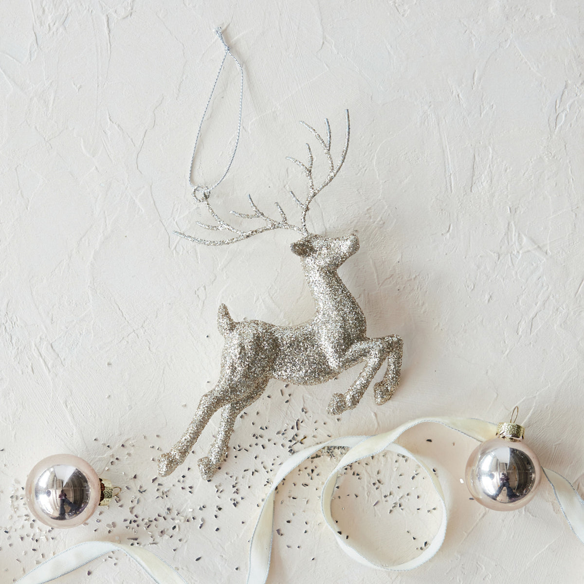 Acrylic Reindeer Ornament