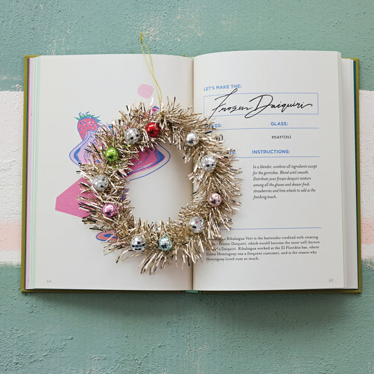 Tinsel Wreath Ornament