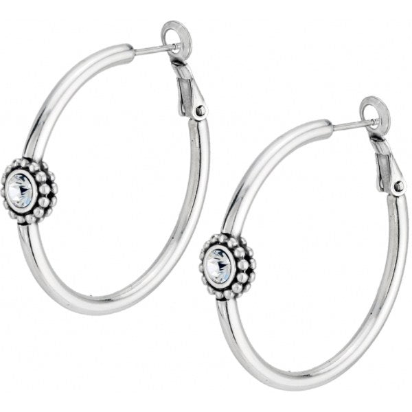 Twinkle Med Hoop Earrings