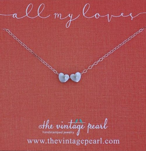 All My Loves Necklace: 2 Heart