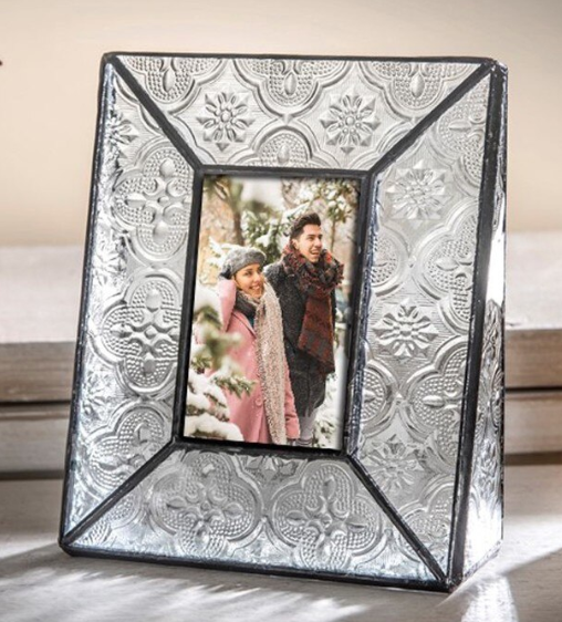 Vintage Glass Picture Frame | 2x3