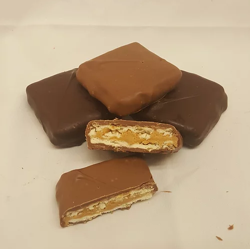 Chocolate Peanut Butter Filled Saltines