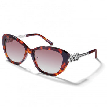 Brighton Interlock Cascade Tortoise Sunglasses