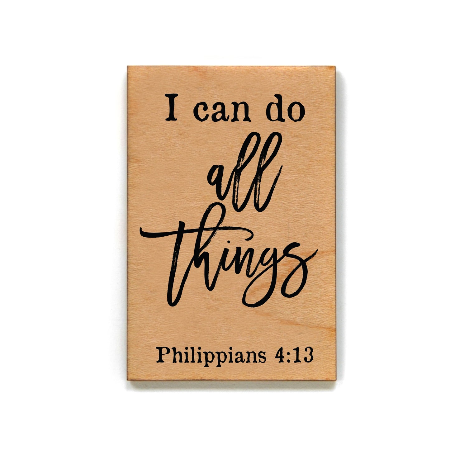 Magnet: I can do all things