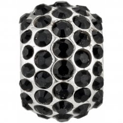 Ice Diva Bead Silver/Black