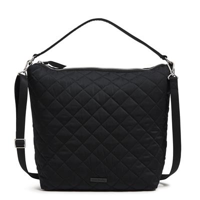 Oversize Hobo Shoulder Bag | Black