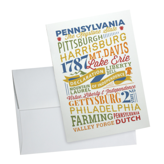 Pennsylvania Card
