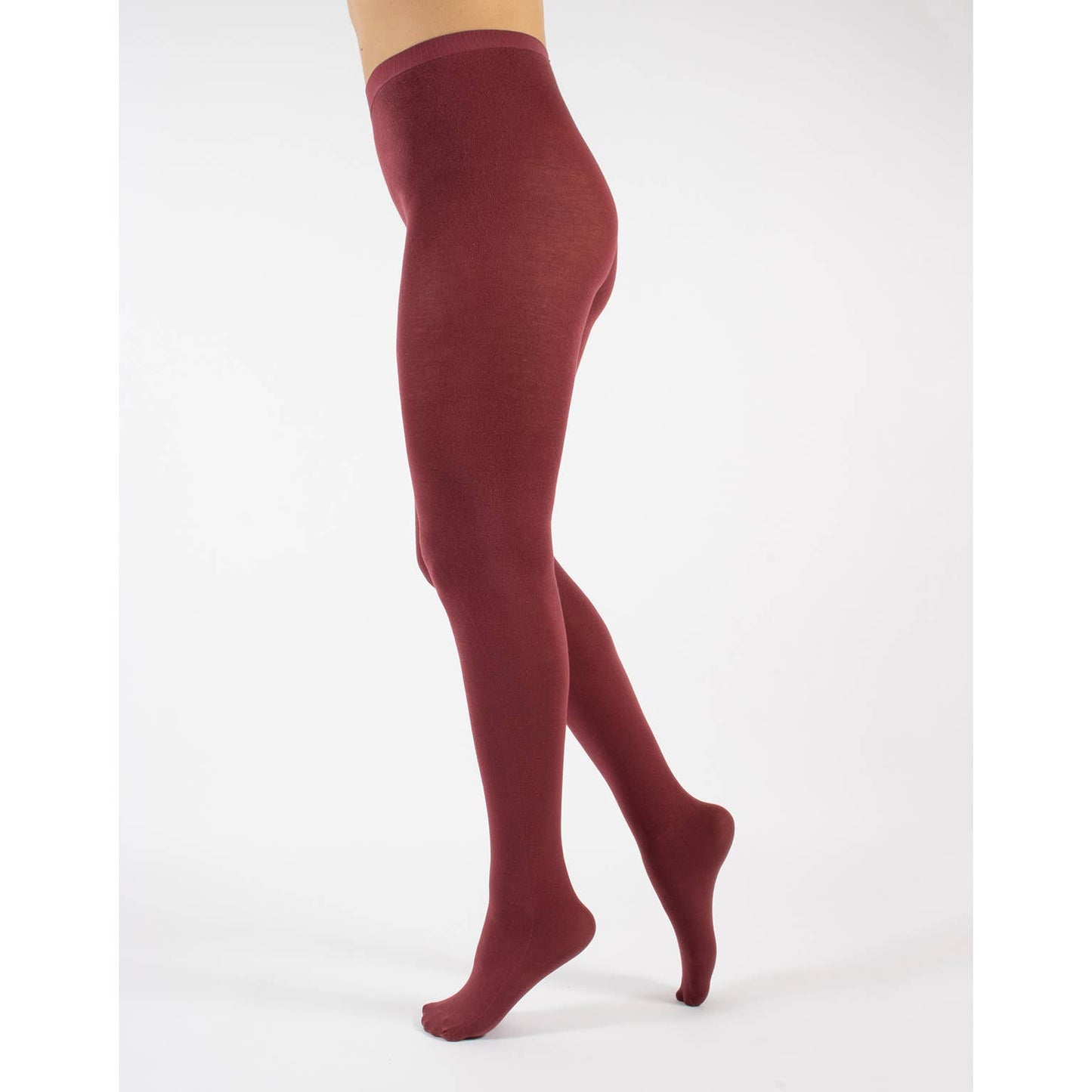 Cashmere Wool Tights | Cardinal