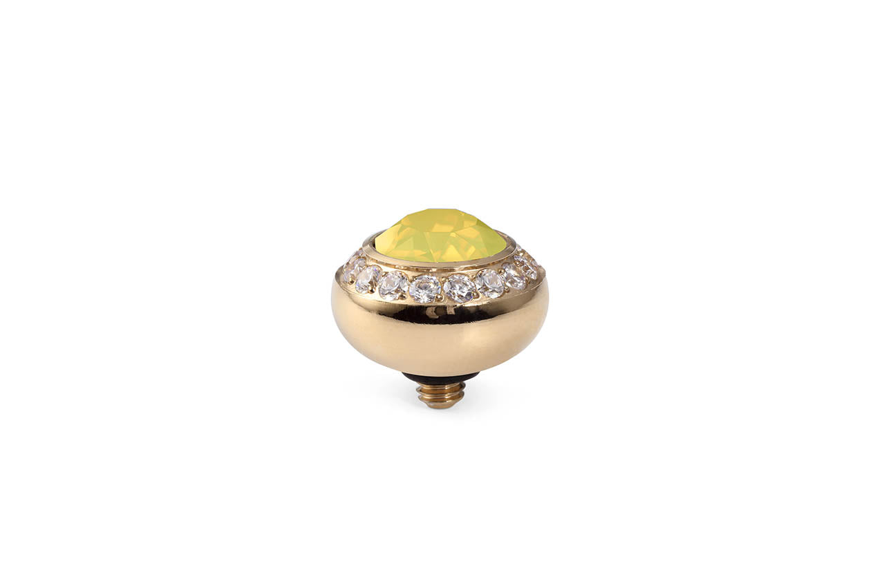 Tondo Deluxe 10mm G Yellow Opal
