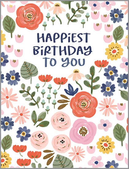 Birthday Card | Cute Flowers