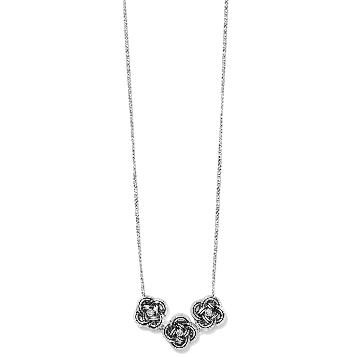 Interlok Trio Petite Necklace