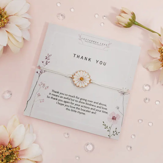 Letterbox Love Bracelet | Thank You Daisy