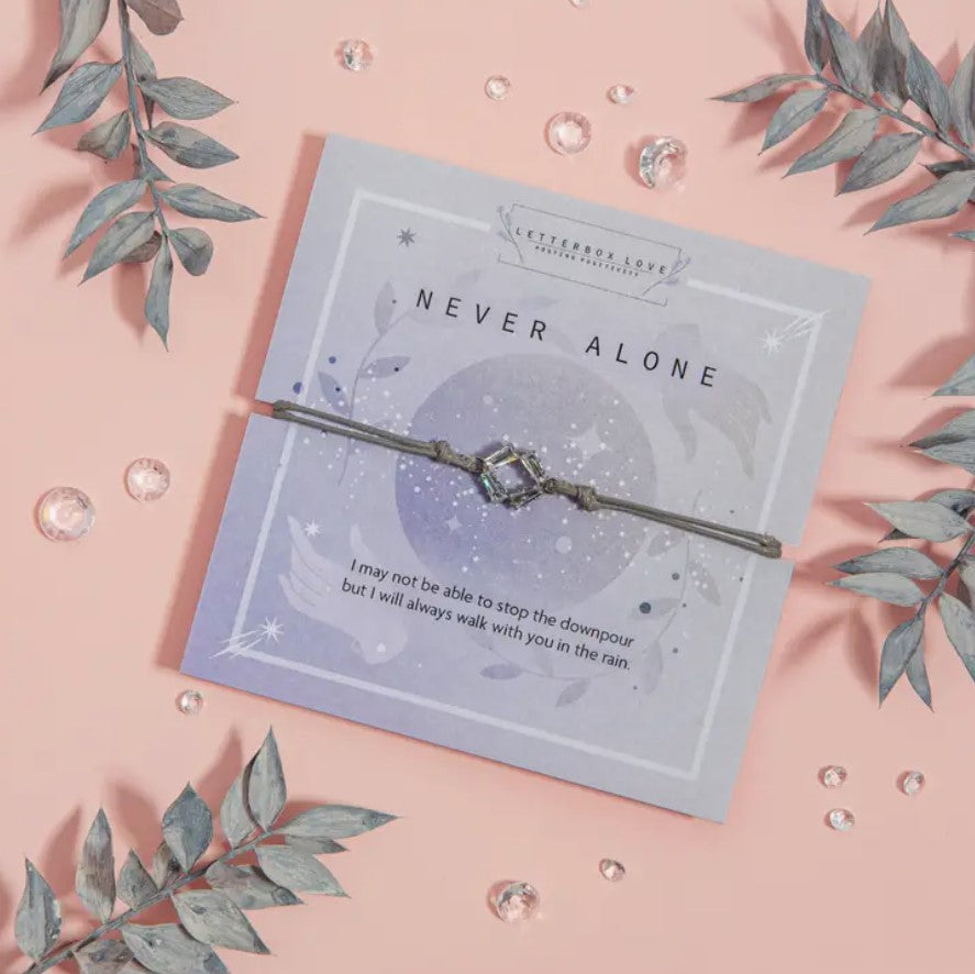 Letterbox Love Bracelet | Never Alone