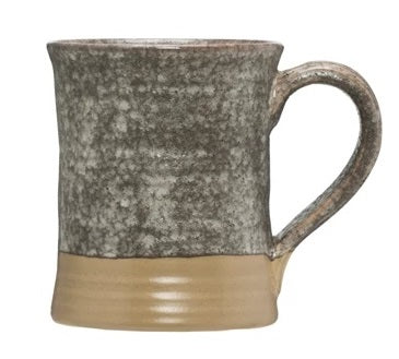 Stoneware Mug with Glaze