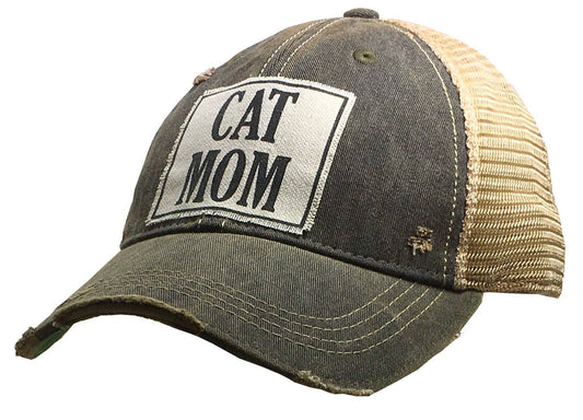 Cat Mom Trucker Hat Baseball Cap