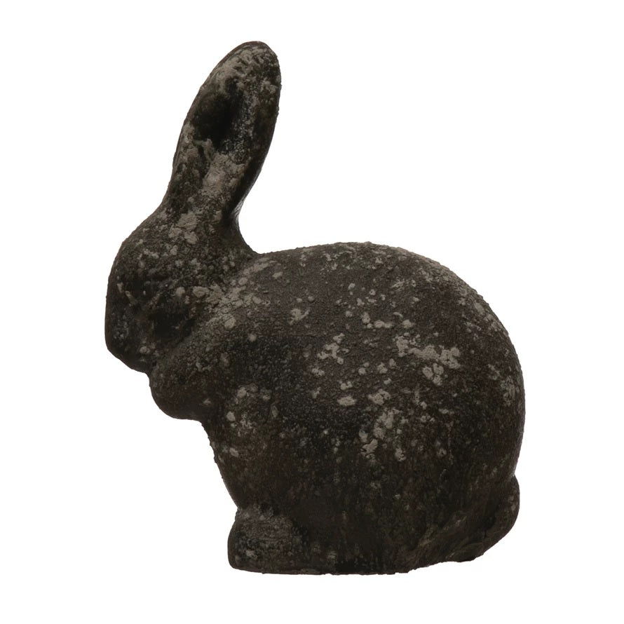 DIstressed Concrete Rabbit