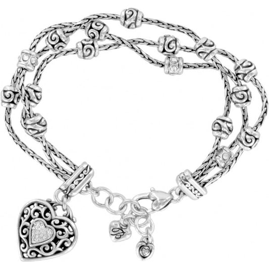 SIL RENO HEART BRACELET