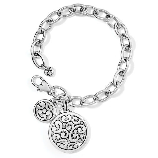 Contempo Medallion Link Bracel