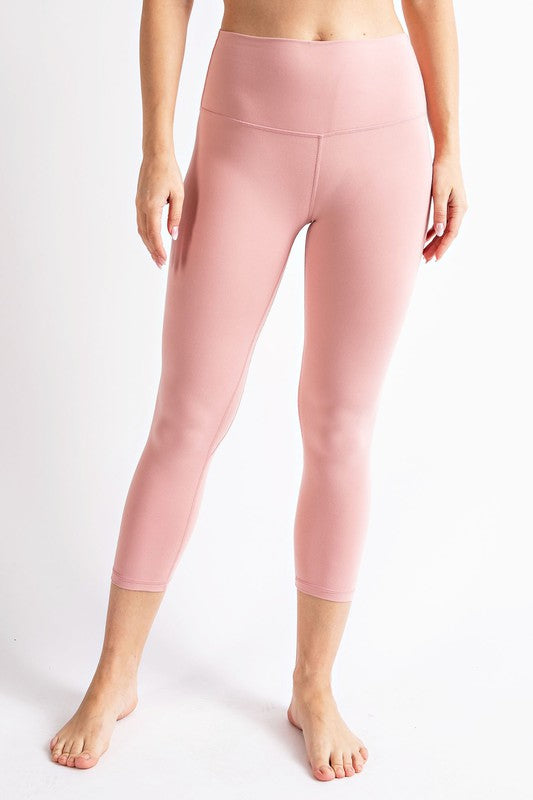 Butter Capri Leggings | Pink