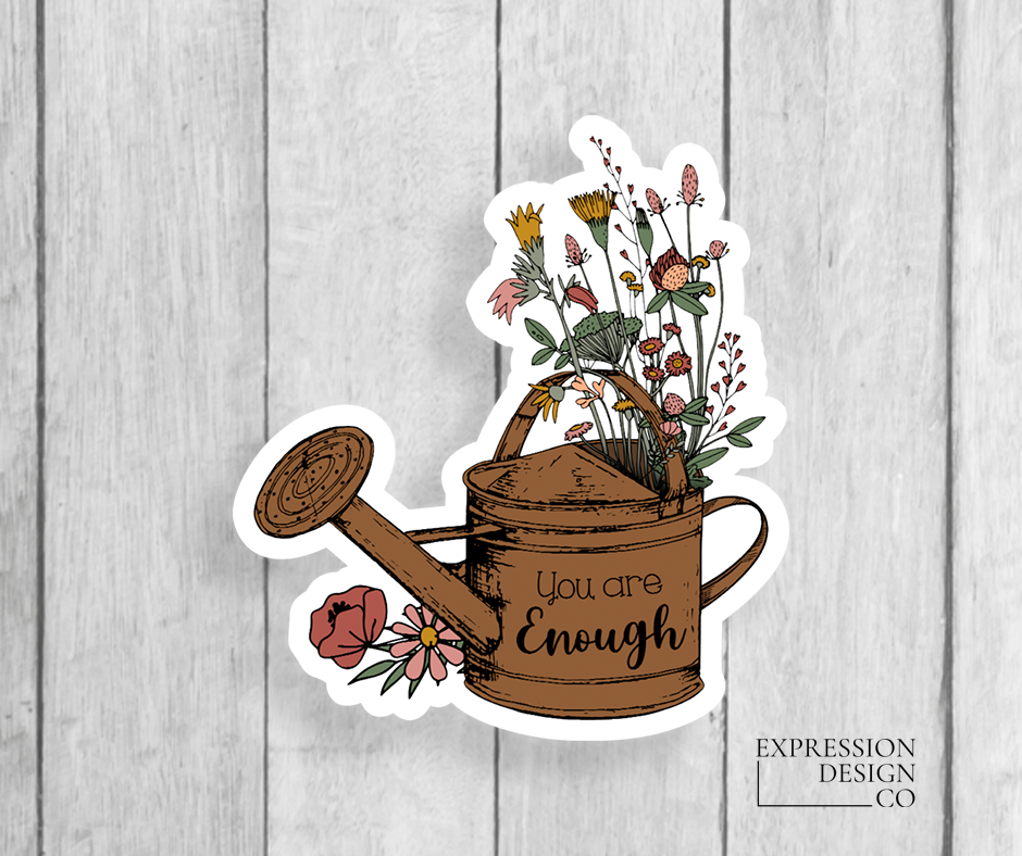 Sticker | Floral You Are Enough