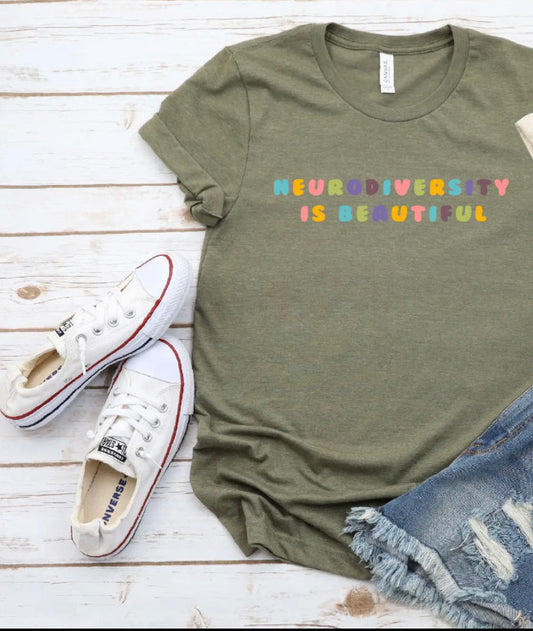 (BOGO) Neurodiversity Is Beautiful Tee