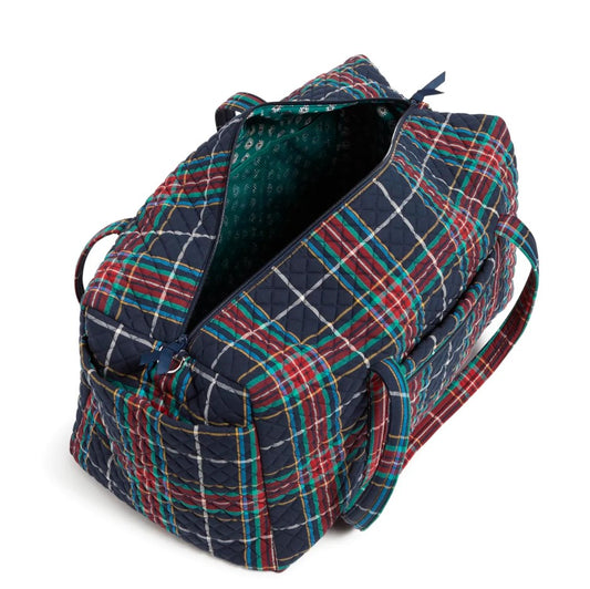 Large Travel Duffel | Tartan Plaid