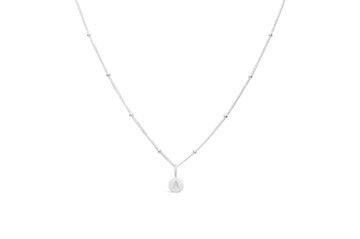 Mini Love Letter Necklace | Silver