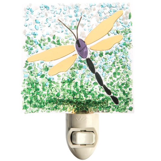 Glass Night Light | Dragonfly