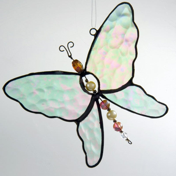 Glass Ornament | Clear Butterfly