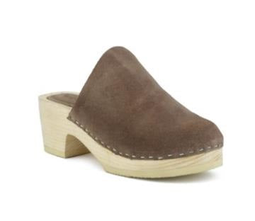 Darcie Soft Genuine Suede Clog