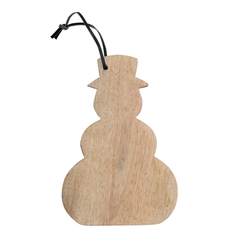 Snowman Cheese/Cutting Board